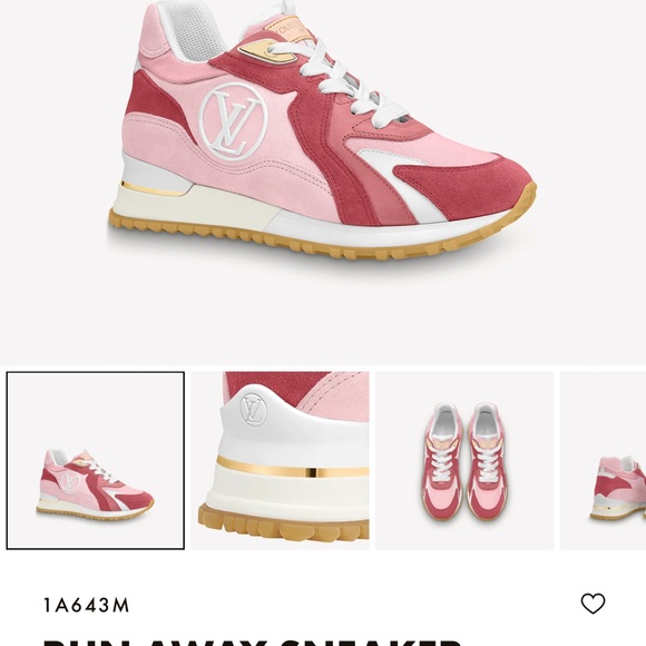 Louis Vuitton Runaway Sneaker in Pink - Picture 10 of 11